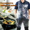 100pcs Disposable Adult Waterproof Plastic Aprons Kitchen Apron Gown Polythene