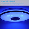 36W WiFi LED Ceiling Light RGB Bluetooth Music Speaker Dimmable Lamp APP Remote