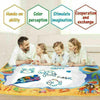 Large Children Magic Aqua Doodle Water Painting Drawing Mat Kids Board Toy + Pen