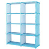 8 Cube Bookcase Shelf Rack Shoes Clothes Storage Children Kids Bedroom Cabinet