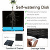 2PC Raised Flower Bed Vegetable Herb Lightweight -40L x 40W x 26-44H cm