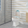 Toilet Seat Heavy Duty Quick Release Hinges Soft Close Bathroom WC Seat Plastic
