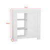 Modern High Gloss Door Matt Sideboard Storage Cupboard Display Cabinet RGB LED