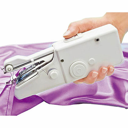 Mini Portable Handheld Cordless Sewing Machine Hand Held Stitch Home Clothes UK