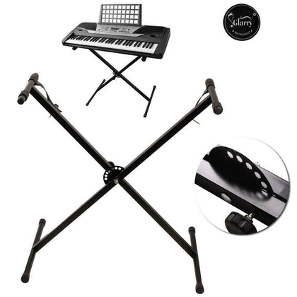 New Keyboard Stand Single X Type Adjustable Electronic Piano Metal Rack Portable