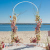 200cm Tall Wedding Arch Frame Metal Archway Backdrop Balloon Flower Display Rack