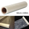 100M Carpet Floor Protector Self Adhesive Clear Roll Protection Cover Dust Film
