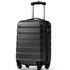 Set of 3 Large Cabin Suitcase Hard Shell Travel Trolley Hand Luggage 20 24 28 "