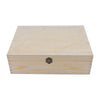 Selection of Wooden Plain A4 Size Storage Boxes / Documents Magazine Case Holder