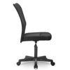 Computer Desk Chair Mesh Back Adjustable Office Desk Gaming Chair for Home Black