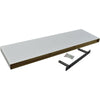 Floating Wall Shelf Wooden Shelves Wall Storage 80cm - White