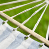 Swinging Hammock with Steel Stand Frame Garden Camping Outdoor Patio White UK