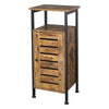 Storage Cabinet, Standing Cabinet, Industrial Floor and Side Cabinet with Shelf