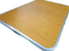 2.3FT FOLDING PORTABLE CAMPING TABLE, WOODEN MDF,OUTDOOR DINING BBQ PICNIC PARTY