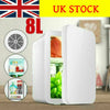 8L Portable Mini Fridge Top Electric Bedroom Ice Box Office Cooler Refrigerator