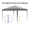 3x3 Pop up Heavy Duty Gazebo Marquee Party Tent Waterproof Garden Outdoor Canopy