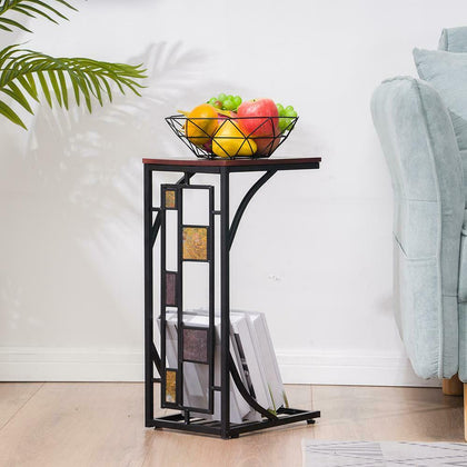 Portable Small Side Table Beside Tea Coffee Lamp Plant Stand Modern Furniture