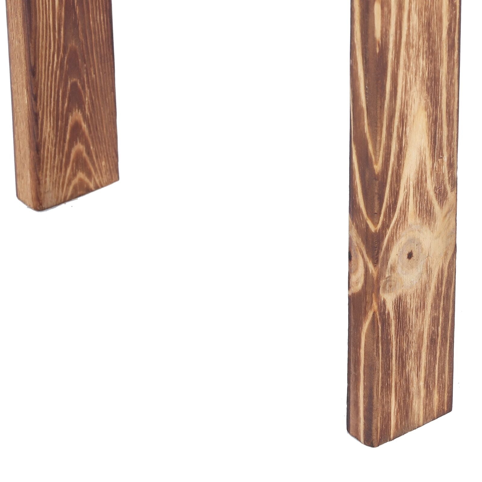 6 HOLDER LADDER SHELF CORNER STORAGE PLANT STAND FLOWERS DISPLAY WOOD RACK UNIT