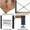 Industrial Sofa End Table Small Console Unit Vintage Side Rustic Kitchen Table