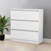 White Modern Bedside Table Cabinet Chest of Drawers 2 3 4 5 6 Drawer Bedroom