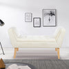 Linden/Velvet Bedroom Chaise Longue Window Seat Bed End Sofa Bench Ottoman Chair