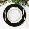 6 X Placemats & Coasters Round Non Slip Place Mat Kitchen Dining Table Wedding