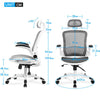 MESH OFFICE CHAIR HEIGHT ADJUSTABLE COMPUTER DESK HIGH BACK SWIVEL OFFICE CHAIR