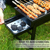 Portable BBQ Fire Pit Folding Camping Garden Charcoal Barbecue Grill Outdoor NEW