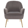 Upholstered Oyster Armchair Scallop Tub Chair Cocktail Wing Back Lotus Seat Sofa