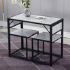 Small Table And 2 Chairs Breakfast Bar Kitchen Dining Room Modern Furniture Se