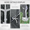 Grey Waterproof Gazebo 4x3m Mosquito Net Garden Patio Marquee Party Tent Camping