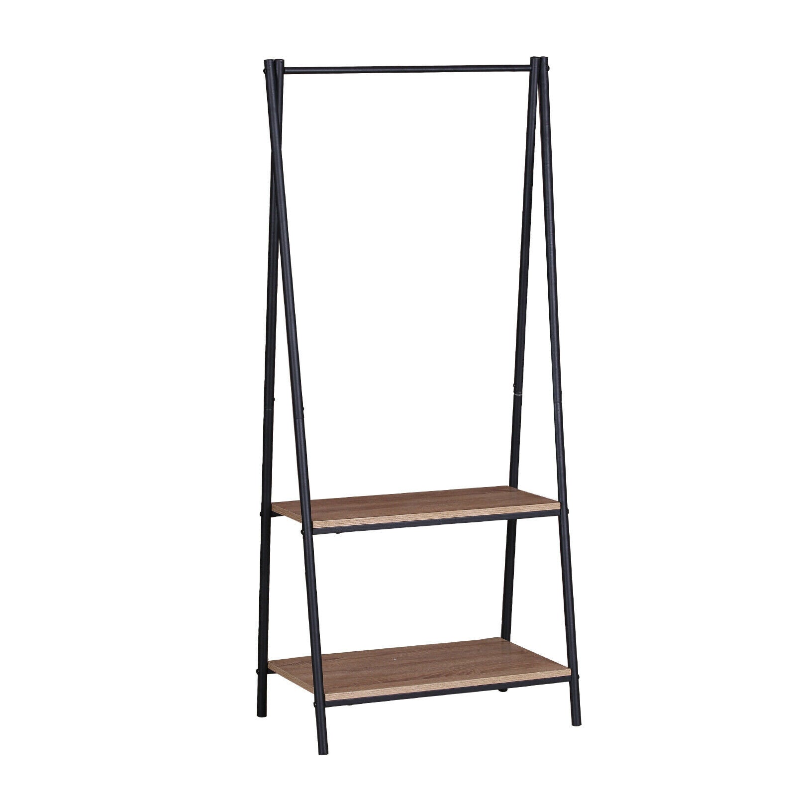 Clothes Rail Rack Garment Dress Hanging Display Stands Shoe Storage Shelf Metal