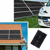 Solar Panel Kit For Outdoors Ship Car Camping Battery Charger IP65 Waterproof