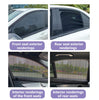 Car Side Window Sun Shades 2Pack Blocking Mosquito Net Mesh For Baby Universal