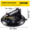 Glass Lifting Vacuum Suction Cup Glass Lifter Suction Cup 8'' 220lbs Load