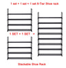4 Tier Shoe Rack Shoe Tower Shelf Shoe Storage Organizer Cabinet Holds 16 pairs