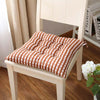 2/4PCS Seat Pad Dining Room Kitchen Garden Chair Cushions Tie On Flower Check UK