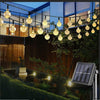30 LED Ball Solar Party Fairy Outdoor String Lights for Patio & Garden