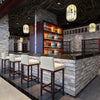 SLATE BRICK SLATE STONE EFFECT WALLPAPER - 3D RUSTIC GREY WALL PAPER ROLL 10M