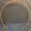 Wedding Arch Frame Round Moongate Stand Metal Backdrop Flower Rack Circle Decor