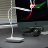 Auraglow Wireless Cordless Rechargeable Flexible LED Desk Reading Lamp Light