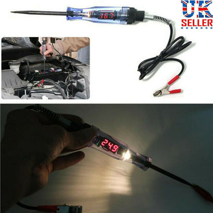 3-24V Electrical Circuit Tester Battery Test Light Probe Car Voltage Fuse Tester