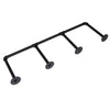 2x 3 Tiers Industrial Iron Pipe Shelf Retro Wall Mounted Shelving without board