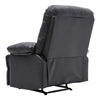 Manual Recliner Armchair PU/Velvet Sofa Reclining Chair with Adjustable Footrest