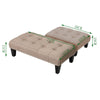 Buttoned Pouffe Foot Stool Footstool Ottoman Bench Seat Chair 3 Size Kids Chairs
