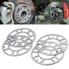 4X 5mm Universal Alloy Wheel Spacers Shims Spacer 4 And 5 Stud Fit