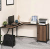 Large Corner Computer Desk Laptop Pc Office Writing Workstation Table Industrial