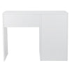 Small White Computer Desk Study PC Table Laptop Home Office Workstation Drawer