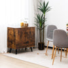 Wooden Storage Cabinet Freestanding Buffet Sideboard w/ Drawers Display Cupboard