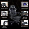 Massage Office Gaming Chair Racing Recliner Executive Seat Swivel Footrest Home